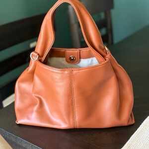 Urban Expressions Vegan Slouchy Hobo Leather Handbag